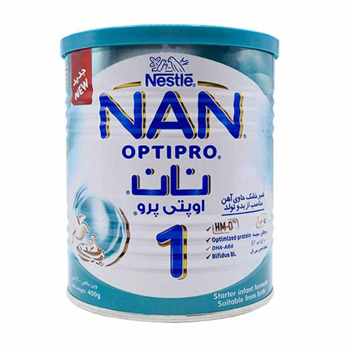 شیر خشک نان ۱ اوپتی پرو نستله ۴۰۰ گرم | Nestle optipro Nan 1 Milk Powder 400g